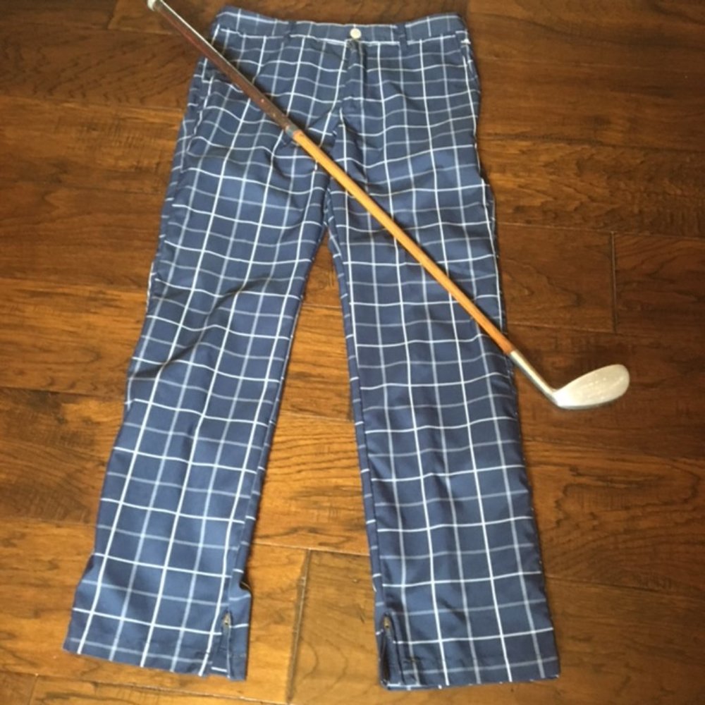 Maide Plaid Golf Pants 32x32